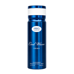 Hiba's Collection (cool wave Body Spray For Men) 200ml