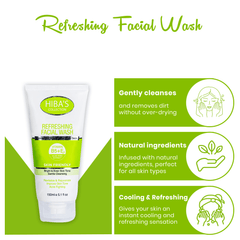 Hiba’s (Refreshing) Facial Wash 150ml - Hiba's Collection