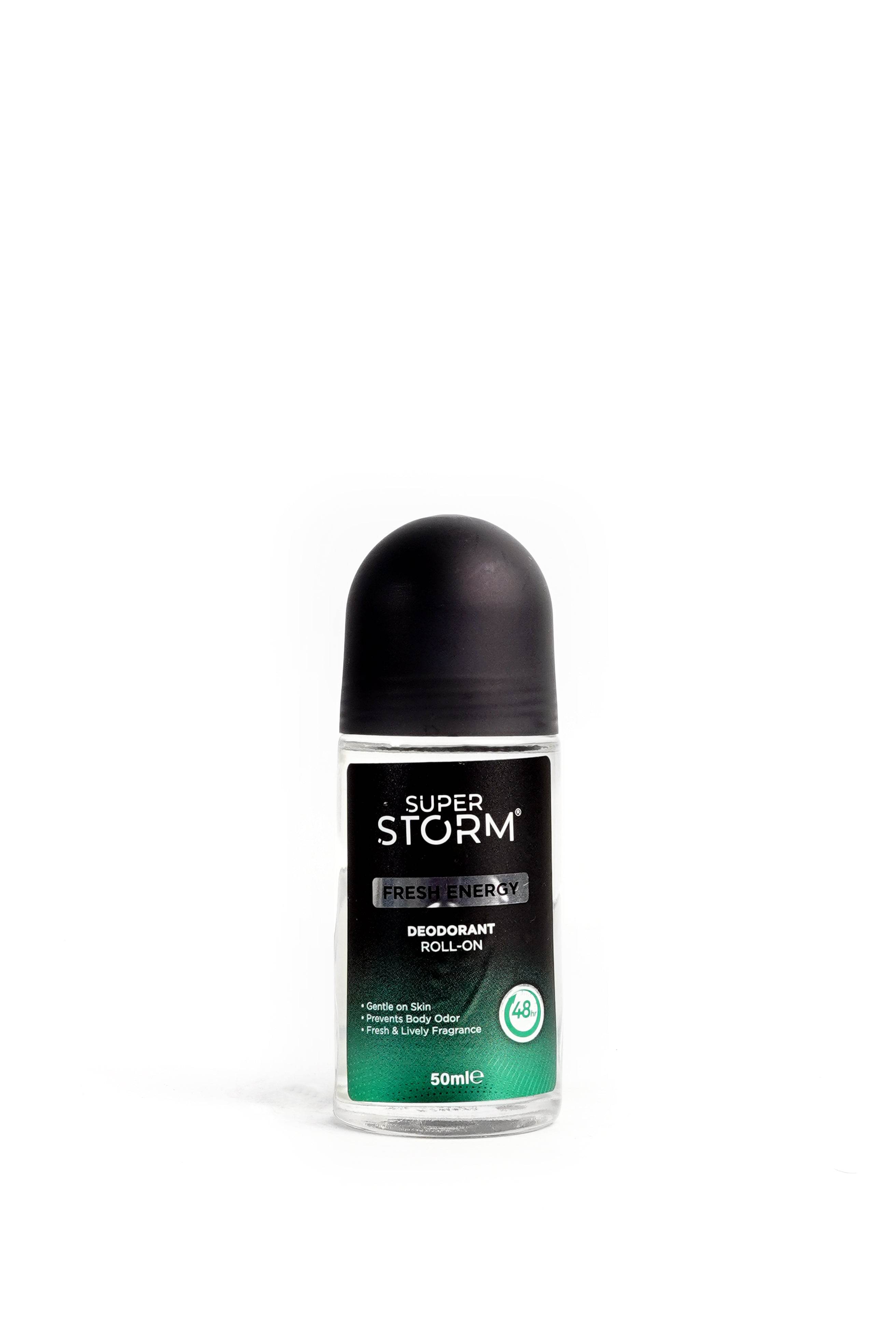 SUPER STORM BODY ROLL ON (FRESH ENERGY) 50ML - Hiba's Collection