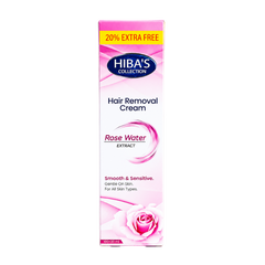 Hiba's Collecton Hair Removing Cream (Rose Water extract) 120 ml
